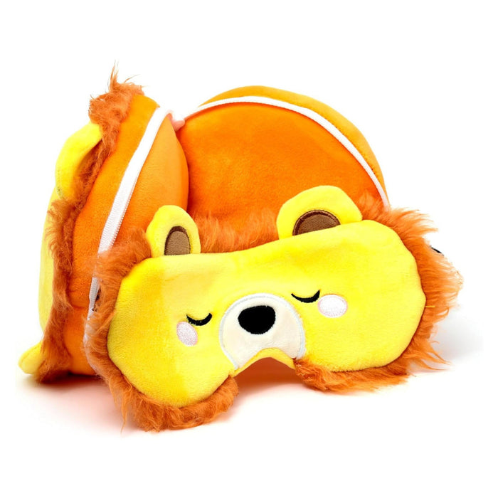 Relaxeazzz Lion Round Plush Travel Pillo - Heritage Of Scotland - NA