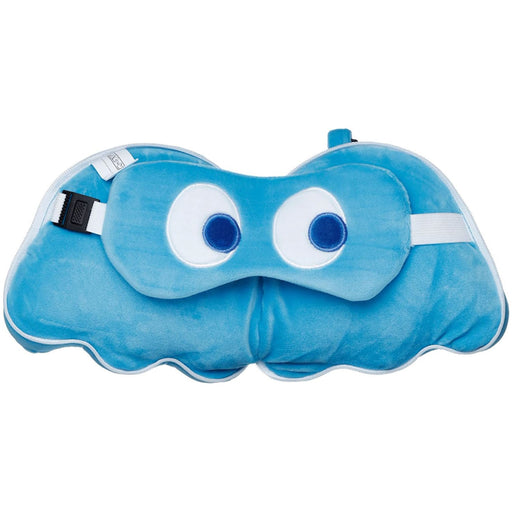 Relaxeazzz Pacman Blue Ghost Pillow/Mask - Heritage Of Scotland - NA