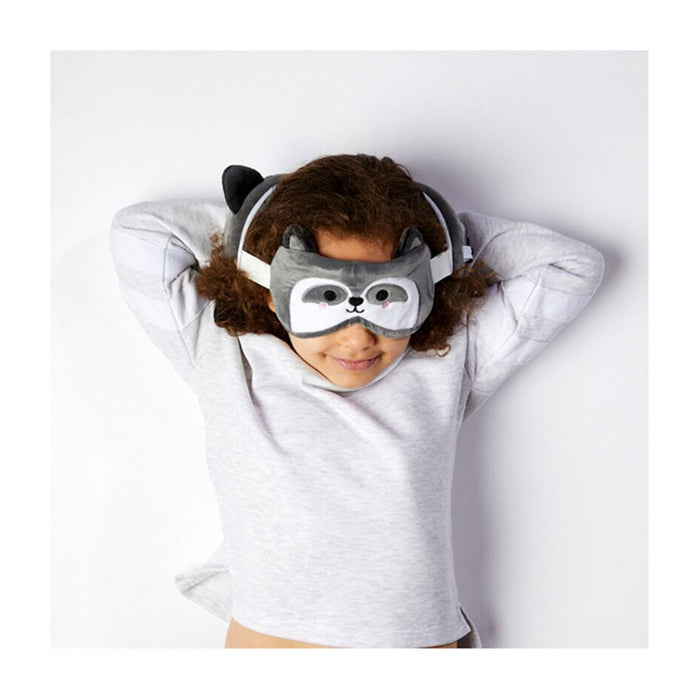 Relaxeazzz Raccoon Pillow Eye Mask - Heritage Of Scotland - NA