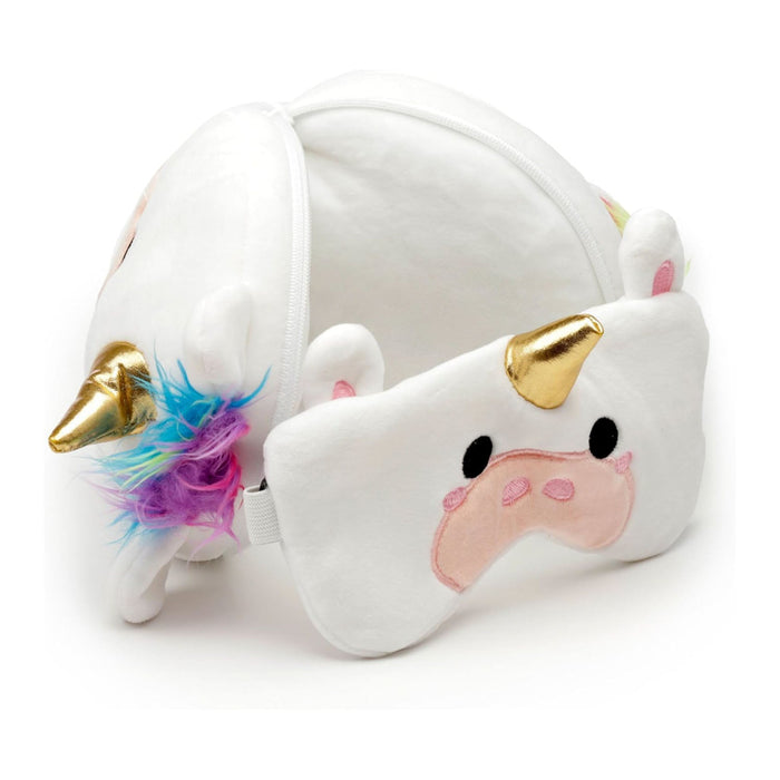 Relaxeazzz Unicorn Round Pillow/Mask - Heritage Of Scotland - NA