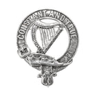 Rose Clan Badge, Kilt Pin, Lapel Pin, Cufflinks, Keyring/Key Fob & Gift Set — Fine Pewter by Art Pewter — Made in Scotland (Shiny Finish) - Heritage Of Scotland - Badge