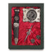 Rose Clan Badge, Kilt Pin, Lapel Pin, Cufflinks, Keyring/Key Fob & Gift Set — Fine Pewter by Art Pewter — Made in Scotland (Shiny Finish) - Heritage Of Scotland - Gift Set