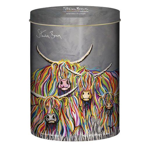 Ross & Claire Mccoo Vanilla Fudge Tin - Heritage Of Scotland - NA