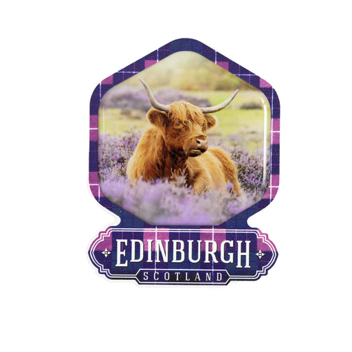 Rzm Fridge Magnet Rzm01p Purple - Heritage Of Scotland - RZM01P PURPLE