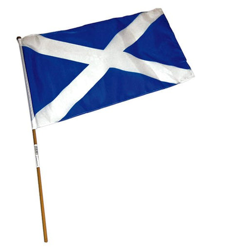 Saltire Flags – Scottish Flag in 3 Sizes (6x9", 12x18", 3x5ft with Eyelets) - Heritage Of Scotland - 12 x 18 inch