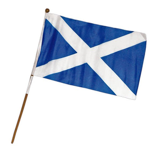 Saltire Flags – Scottish Flag in 3 Sizes (6x9", 12x18", 3x5ft with Eyelets) - Heritage Of Scotland - 6 x 9 inch