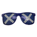Saltire Scotland Sunglasses – Blue & White St Andrew’s Cross Novelty Festival Glasses - Heritage Of Scotland - 
