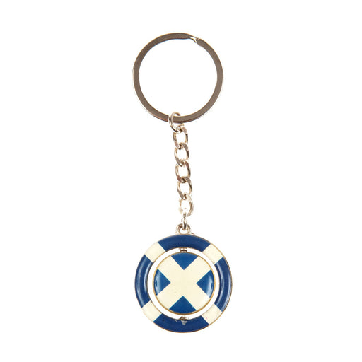 Scot St Andrews Round Spinner Key Ring - Heritage Of Scotland - NA