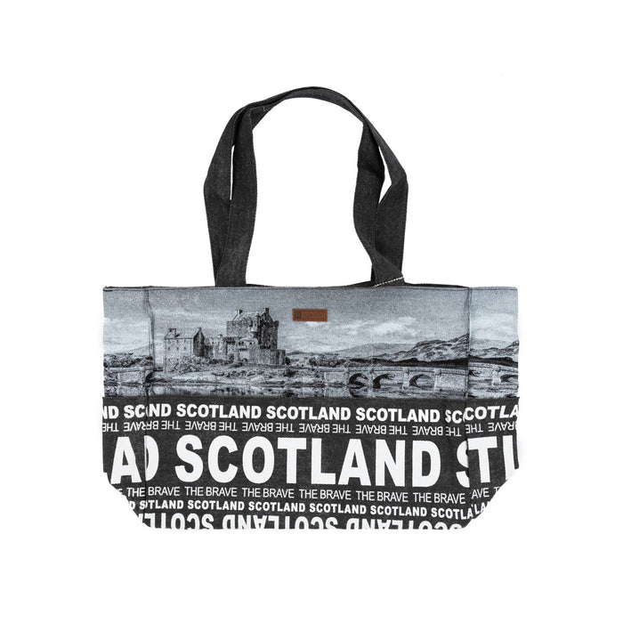 Scotland Bag Canvas - Heritage Of Scotland - DARK GREY