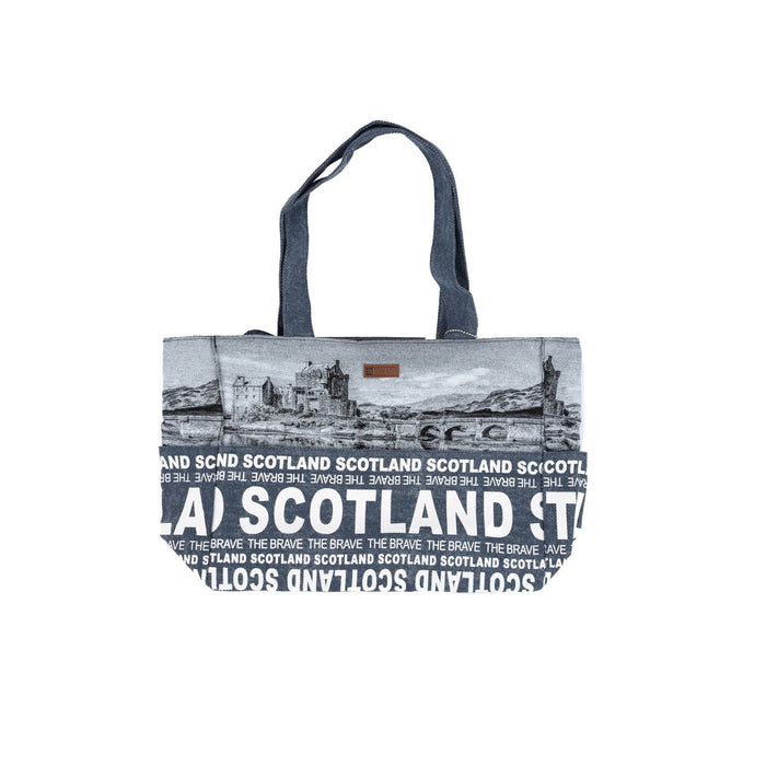 Scotland Bag Canvas - Heritage Of Scotland - NAVY