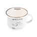 Scotland Castle Bone China Mug Matt - Heritage Of Scotland - GREY