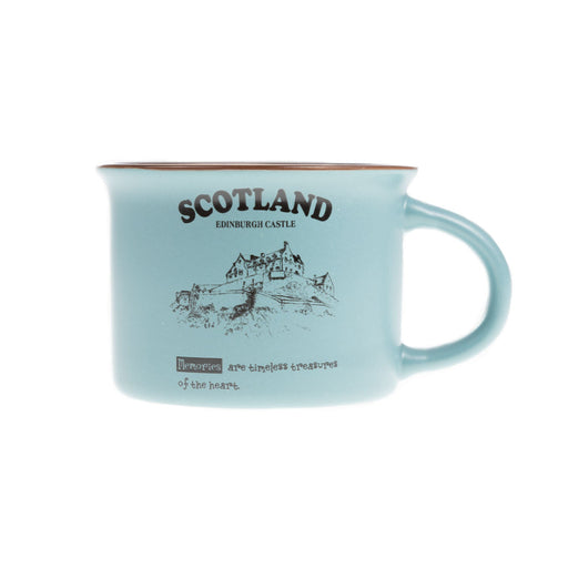 Scotland Castle Bone China Mug Matt - Heritage Of Scotland - TILL