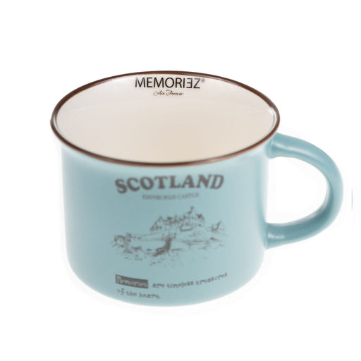 Scotland Castle Bone China Mug Matt - Heritage Of Scotland - TILL