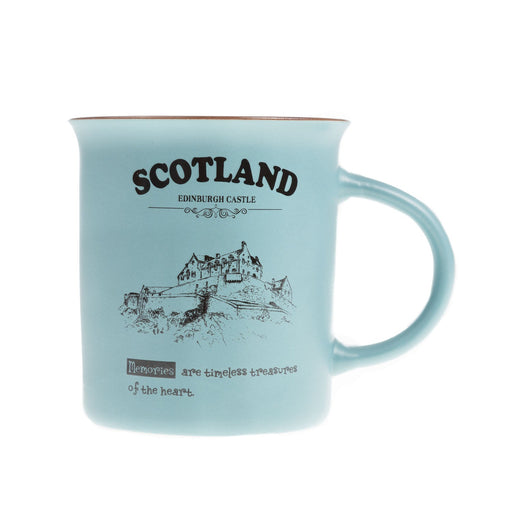 Scotland Castle Bone China Mug Matt - Heritage Of Scotland - TILL