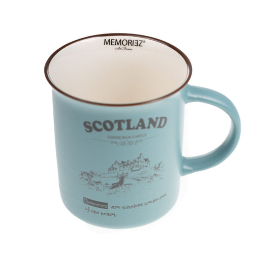 Scotland Castle Bone China Mug Matt - Heritage Of Scotland - TILL