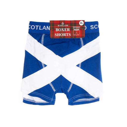 Scotland Flag Boxer Short - X - Large - Heritage Of Scotland - NA