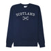 Scotland Harvard Reflective Sweatshirt - Heritage Of Scotland - NAVY
