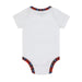 Scotland Nessie Babygrow - Heritage Of Scotland - WHITE/RED TARTAN TRIM