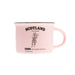 Scotland Piper Bone China Mug Matt - Heritage Of Scotland - PINK