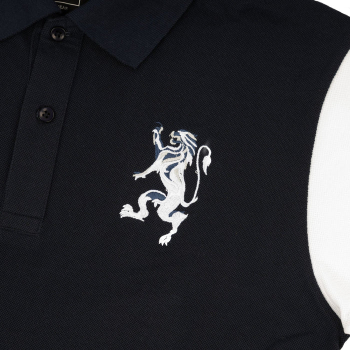 Scotland Richard Polo Shirt Navy/White - Heritage Of Scotland - NAVY/WHITE