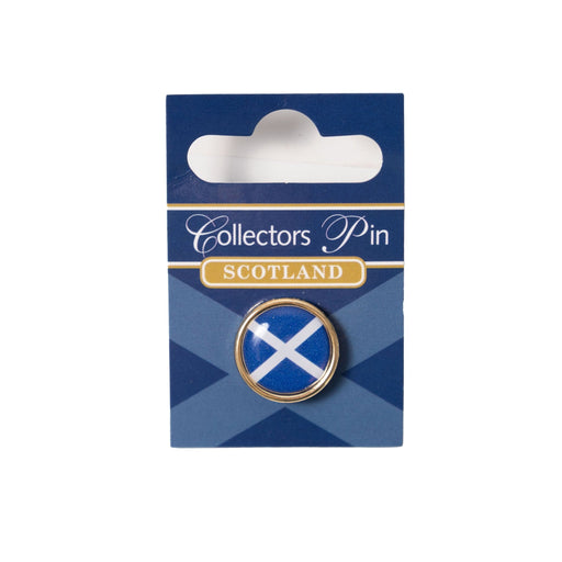 Scotland Saltire Cameo Lapel Pin - Heritage Of Scotland - NA