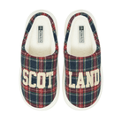 Scotland Tartan Cosy Slippers with Fleece Lining - Stewart Royal - Heritage Of Scotland - STEWART NAVY / M