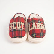 Scotland Tartan Cosy Slippers with Fleece Lining - Stewart Royal - Heritage Of Scotland - STEWART ROYAL / M