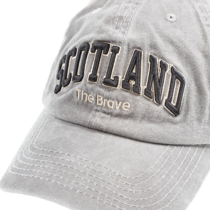 Scotland The Brave Cap - Heritage Of Scotland - GREY