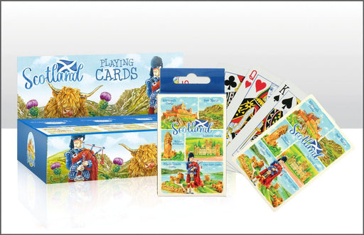 Scotland Watercolour Playing Cards - Heritage Of Scotland - NA