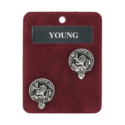 Scots Piper Clan Badge, Kilt Pin, Lapel Pin, Cufflinks, Keyring/Key Fob & Gift Set — Fine Pewter by Art Pewter — Made in Scotland (Shiny Finish) - Heritage Of Scotland - Cufflinks