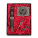 Scots Thistle Clan Badge, Kilt Pin, Lapel Pin, Cufflinks, Keyring/Key Fob & Gift Set — Fine Pewter by Art Pewter — Made in Scotland (Shiny Finish) - Heritage Of Scotland - Gift Set