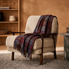 Scottish Highland Tartan Wool Blend Blanket Throw - ANDERSON - Heritage Of Scotland -