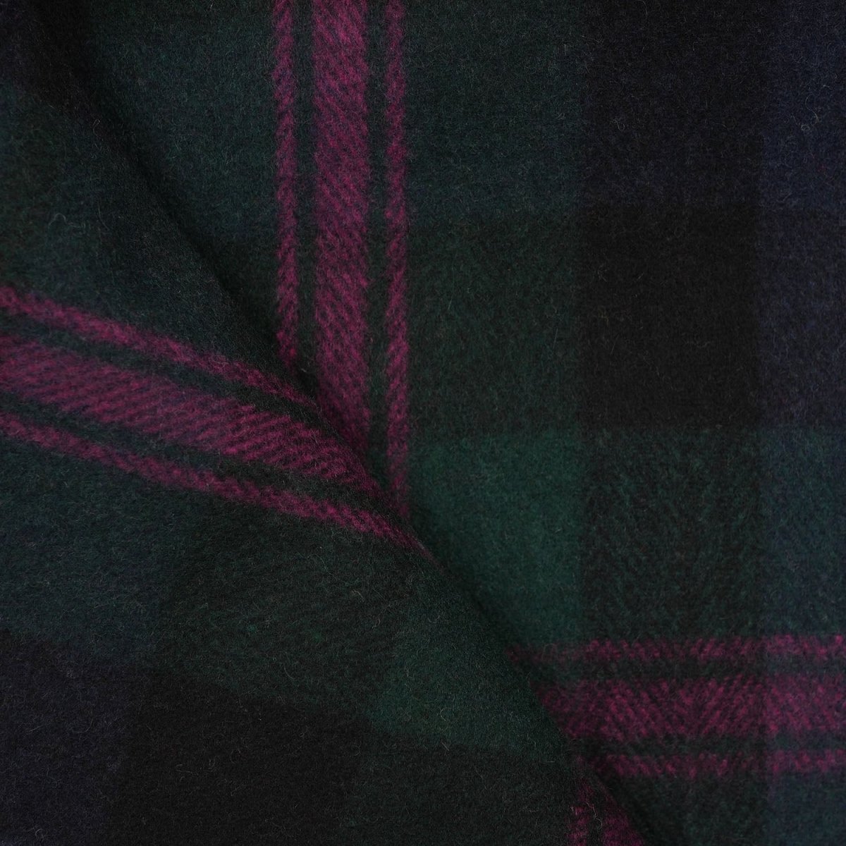 Scottish Highland Tartan Wool Blend Blanket Throw - BAIRD - Heritage Of Scotland -