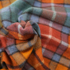 Scottish Highland Tartan Wool Blend Blanket Throw - BUCHANAN ANCIENT - Heritage Of Scotland -