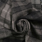 Scottish Highland Tartan Wool Blend Blanket Throw - BUCHANAN GREY - Heritage Of Scotland -
