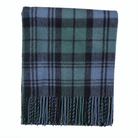 Scottish Highland Tartan Wool Blend Blanket Throw - CAMPBELL CLAN - Heritage Of Scotland -