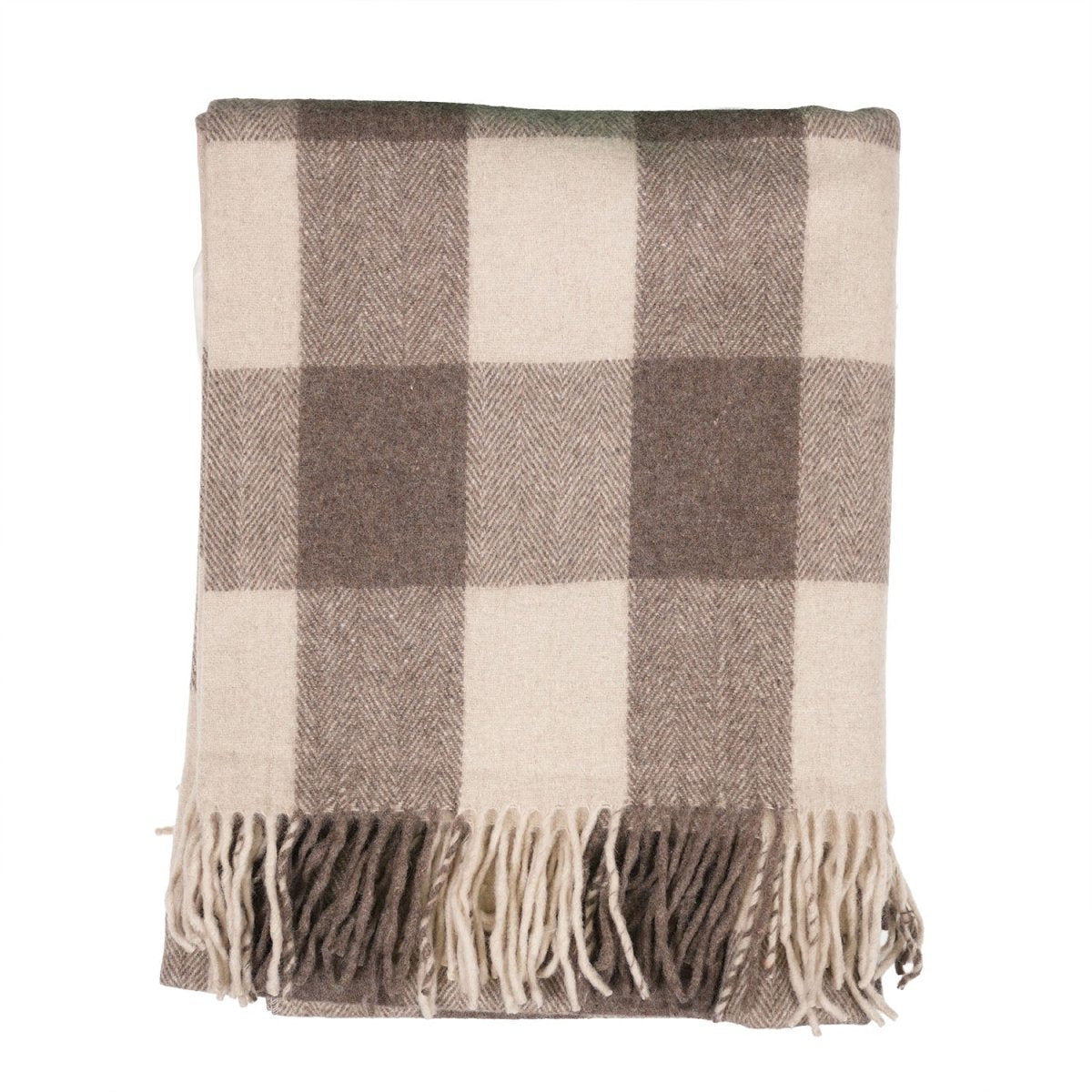 Scottish Highland Tartan Wool Blend Blanket Throw - JACOB - Heritage Of Scotland -