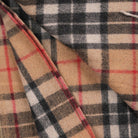 Scottish Highland Tartan Wool Blend Blanket Throw - THOMSON CAMEL - Heritage Of Scotland -
