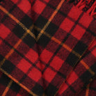 Scottish Highland Tartan Wool Blend Blanket Throw - WALLACE - Heritage Of Scotland -