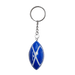 Scottish Keyrings – Metal & Charm Keyrings with Puffin, Coo, Nessie & More - Heritage Of Scotland - Rugby Ball