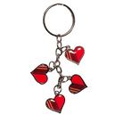Scottish Keyrings – Metal & Charm Keyrings with Puffin, Coo, Nessie & More - Heritage Of Scotland - Tartan Heart Charm
