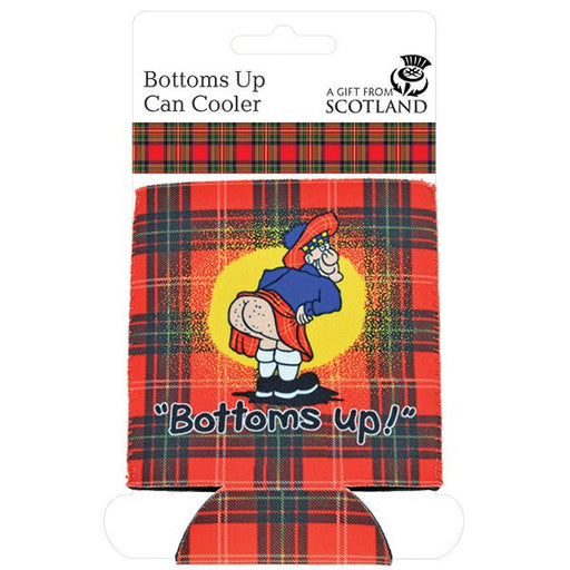 Scottish Neoprene Can Coolers – Nessie, Saltire & Bottoms Up Designs - Heritage Of Scotland - Bottoms Up