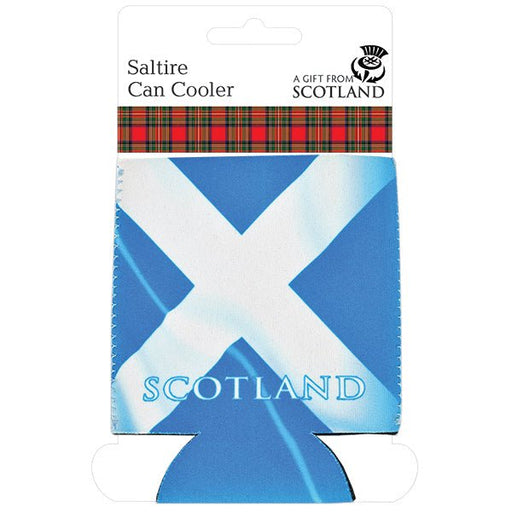 Scottish Neoprene Can Coolers – Nessie, Saltire & Bottoms Up Designs - Heritage Of Scotland - Saltire Scotland