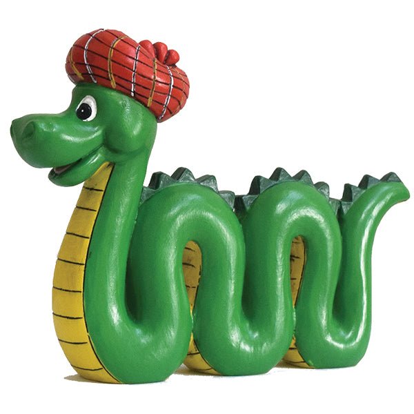 Scottish Polyresin Figurines – Westie, Piper, Piper Teddy, Highland Coo & Nessie - Heritage Of Scotland - Nessie