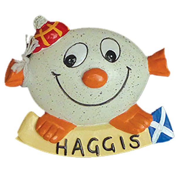 Scottish Polyresin Fridge Magnets – Fun Souvenirs with Iconic Designs - Heritage Of Scotland - Haggis