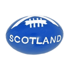 Scottish Polyresin Fridge Magnets – Fun Souvenirs with Iconic Designs - Heritage Of Scotland - Rugby Ball