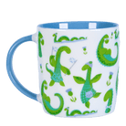 Scottish Porcelain Mugs – Highland Cow, Nessie, Tartan, Stag & More - Heritage Of Scotland - Nessie Collage
