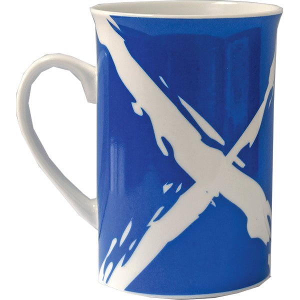 Scottish Porcelain Mugs – Highland Cow, Nessie, Tartan, Stag & More - Heritage Of Scotland - Saltire & Lion Rampant