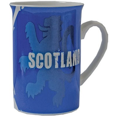 Scottish Porcelain Mugs – Highland Cow, Nessie, Tartan, Stag & More - Heritage Of Scotland - Saltire & Lion Rampant