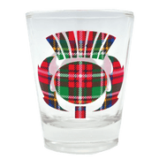 Scottish Shot Glasses – Saltire, Nessie, Piper, Coo & More - Heritage Of Scotland - Tartan Thistle